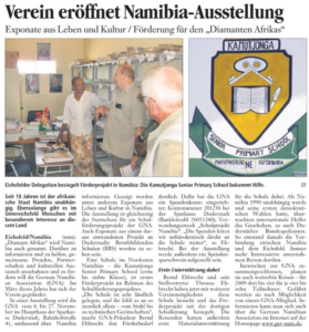 „Göttinger Tageblatt“ am 01.11.2008